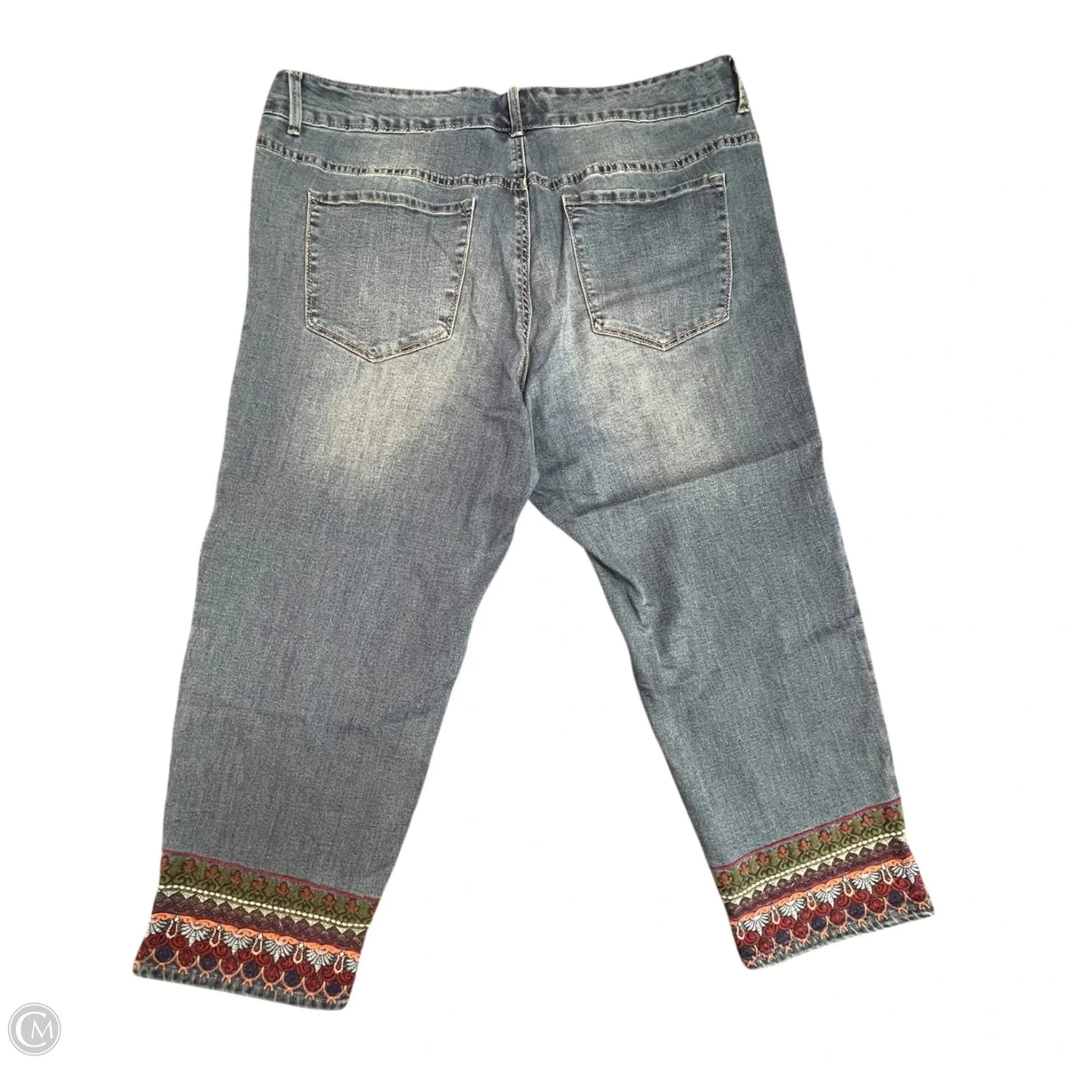 Jeans Cropped By Jones Studio In Blue, Size: 20
