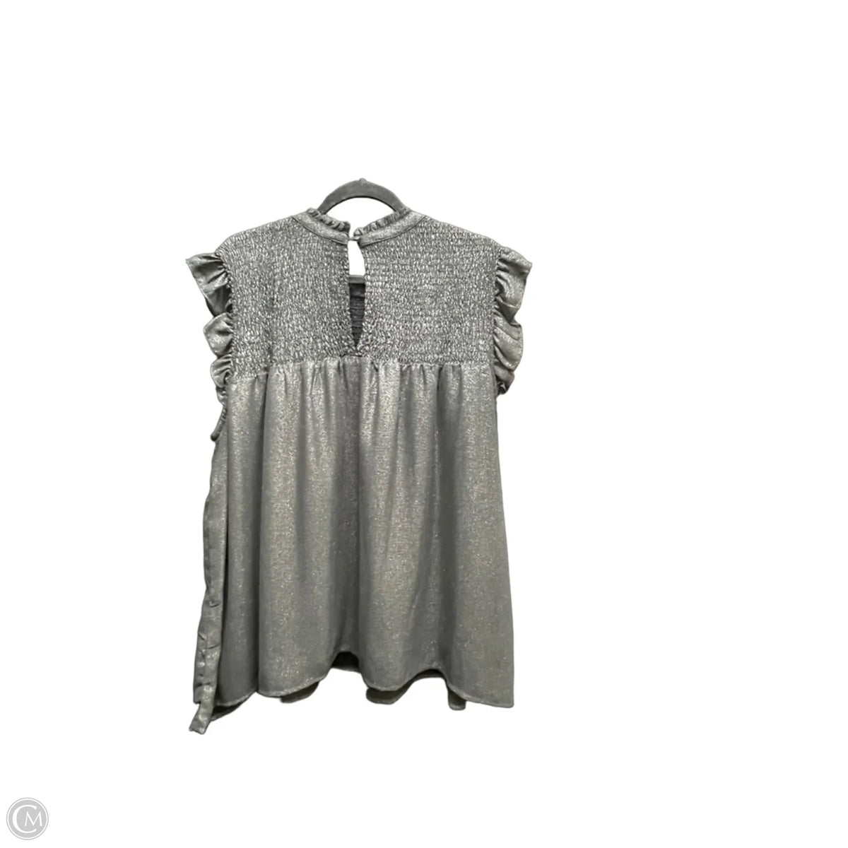 Top Short Sleeve By Thml In Black, Size: L