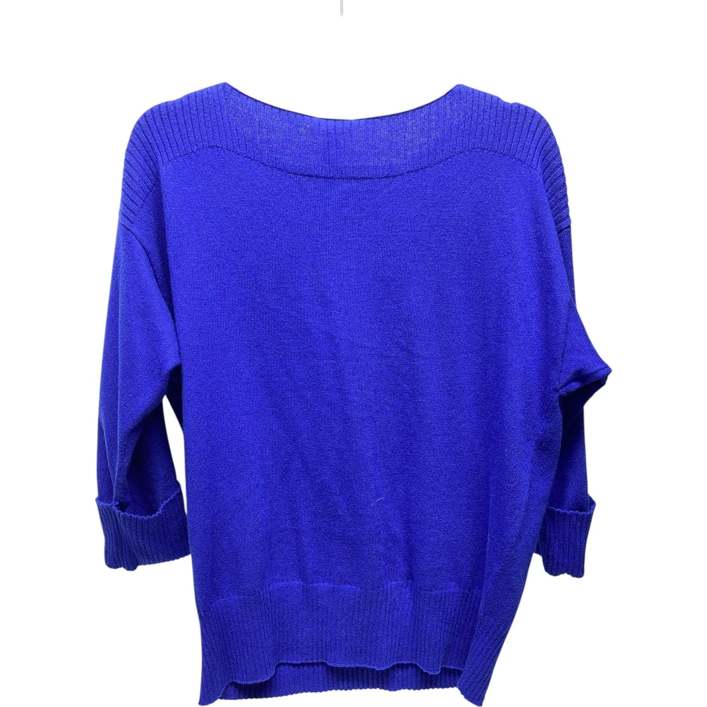 Sweater By Chicos In Blue, Size: M