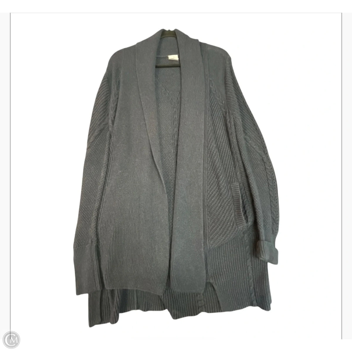 Sweater Cardigan By Cabi In Blue, Size: M