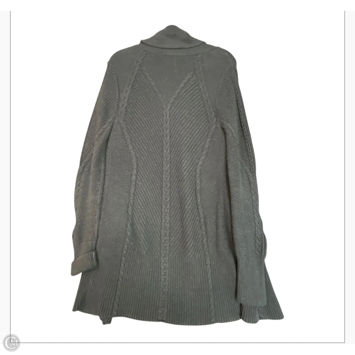 Sweater Cardigan By Cabi In Blue, Size: M