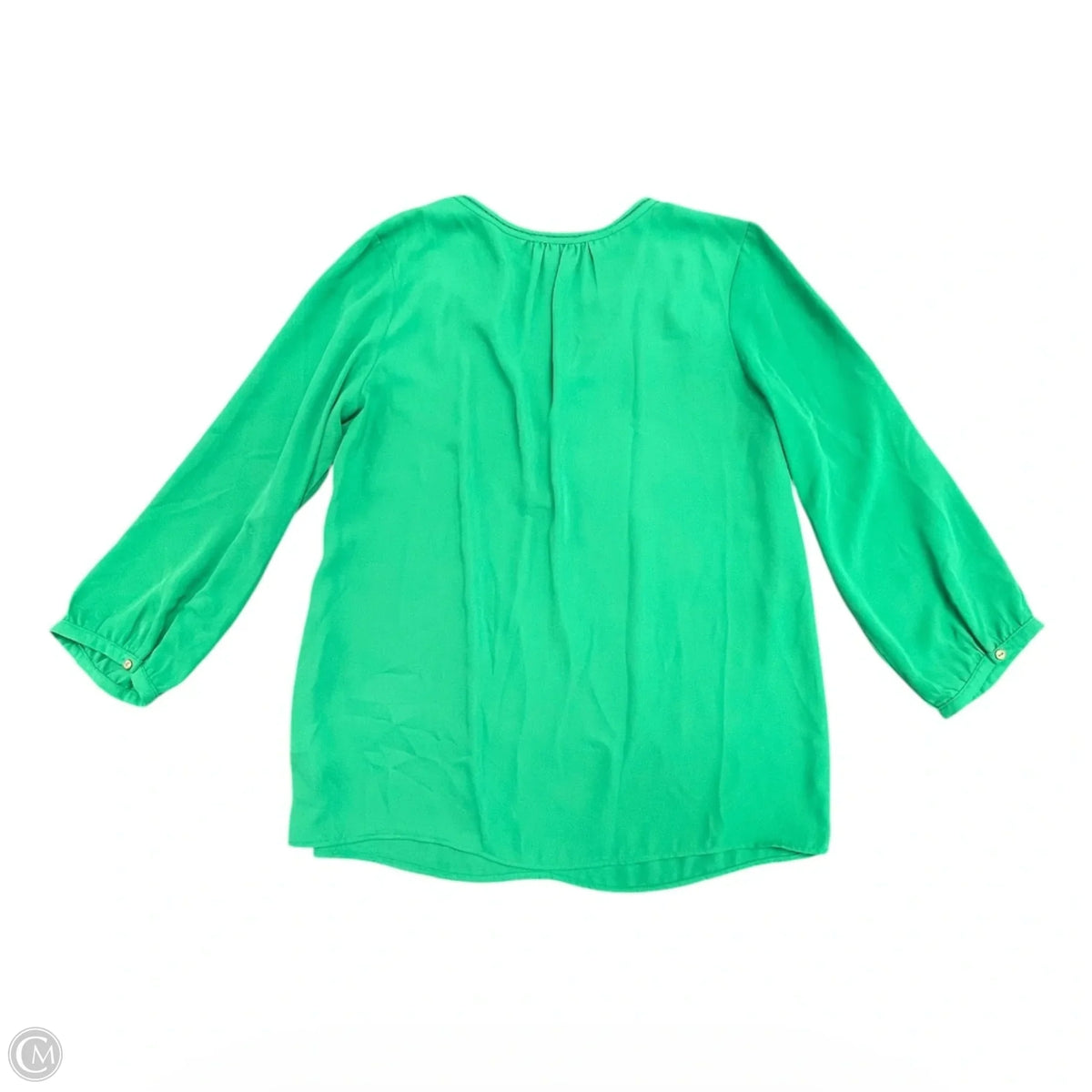 Top Long Sleeve By Limited In Green, Size: S