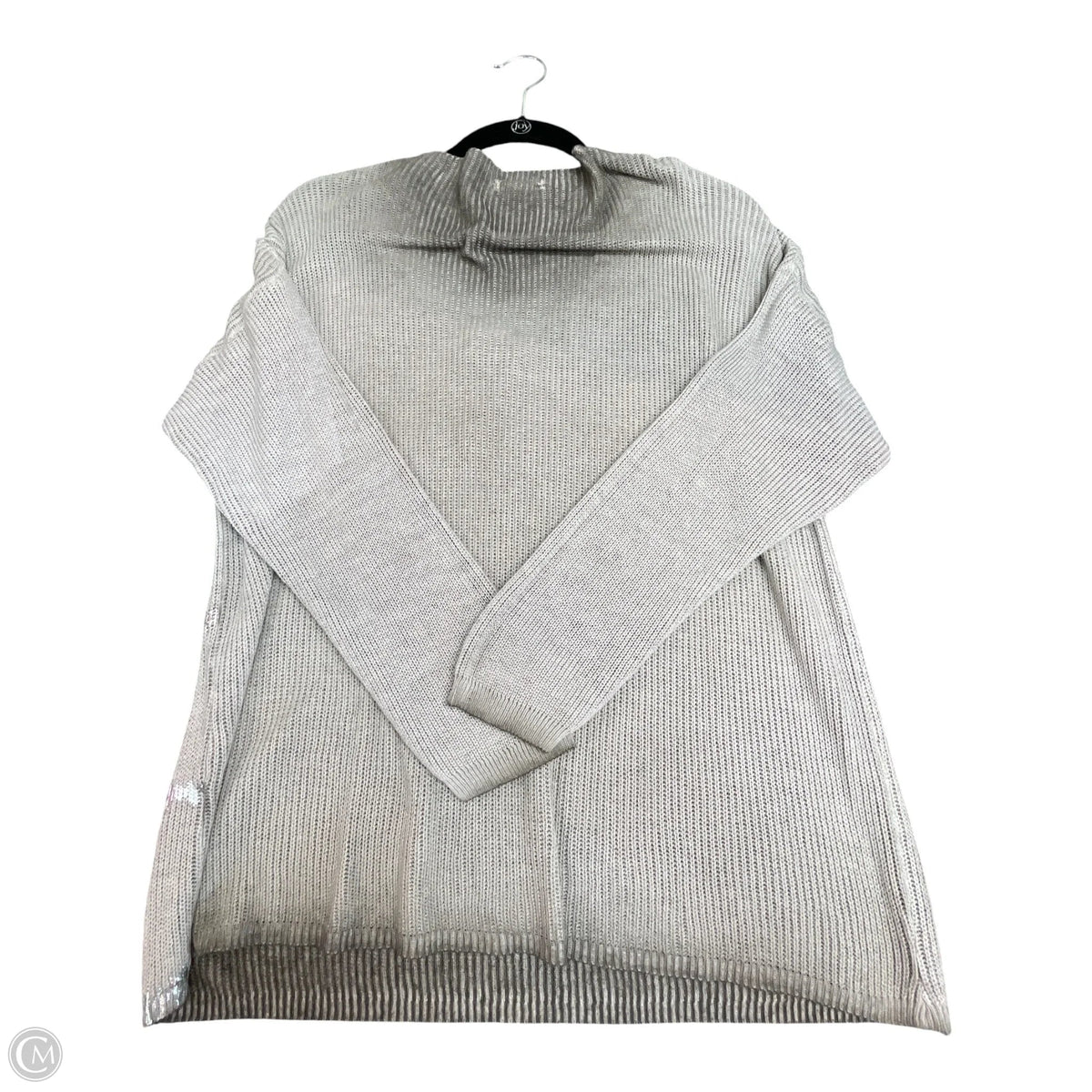 Sweater By Gigi Moda In Grey, Size: S