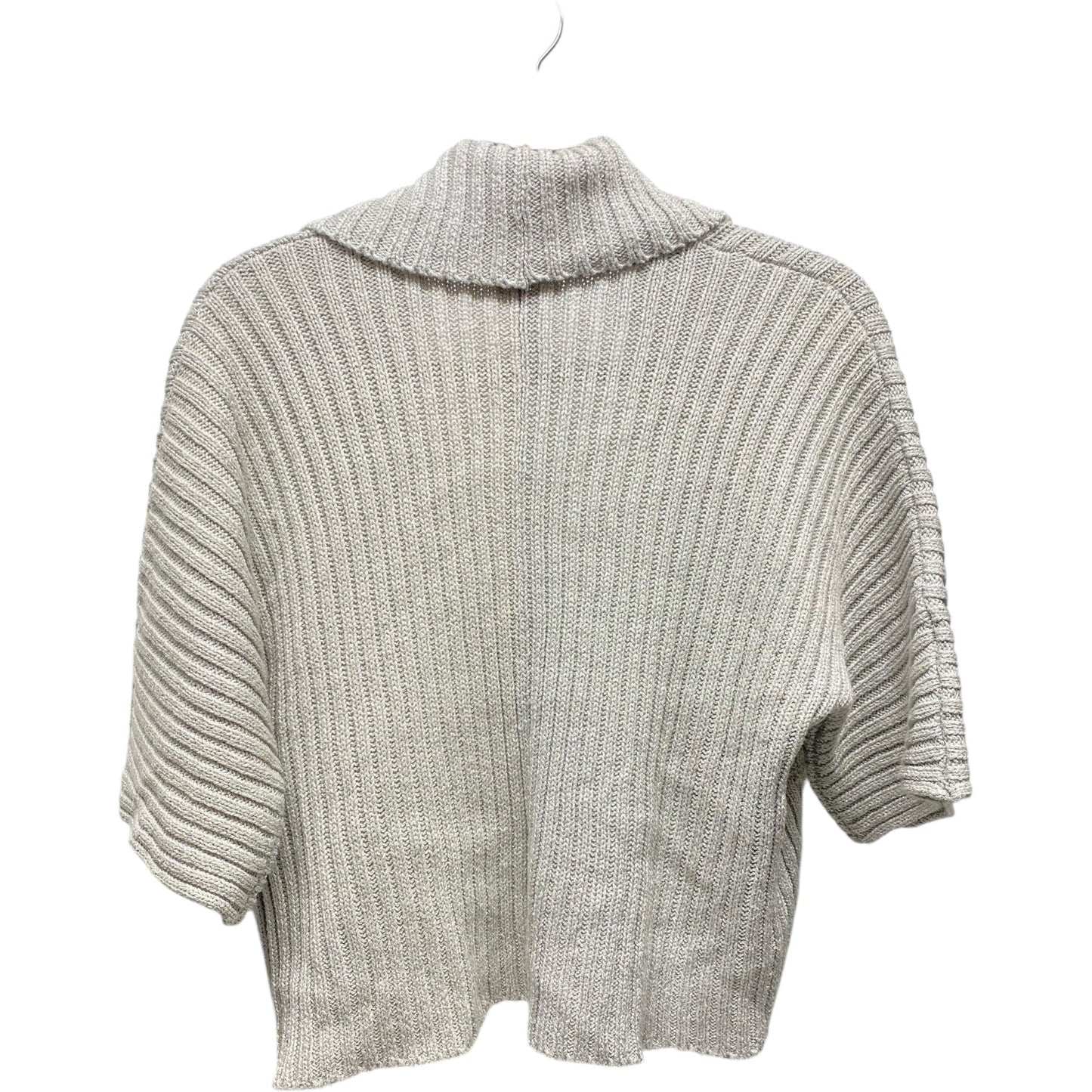 Sweater Cardigan By Chicos In Grey, Size: M