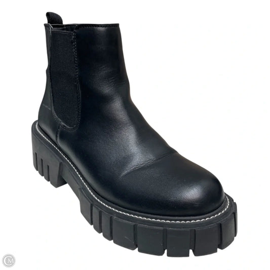 Boots Ankle Flats By Madden Girl In Black, Size: 8
