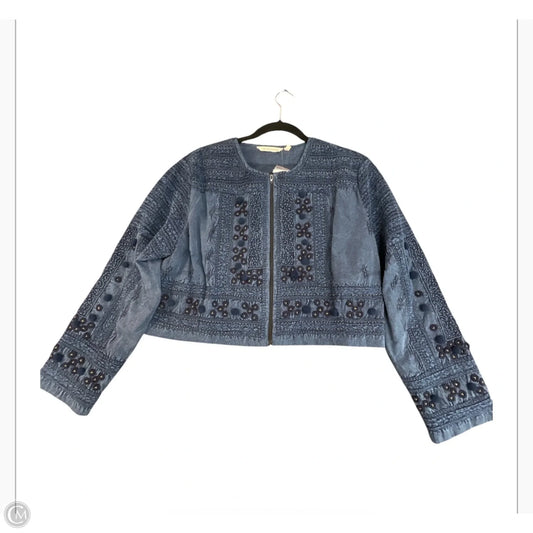Jacket Other By Soft Surroundings In Blue, Size: Xl