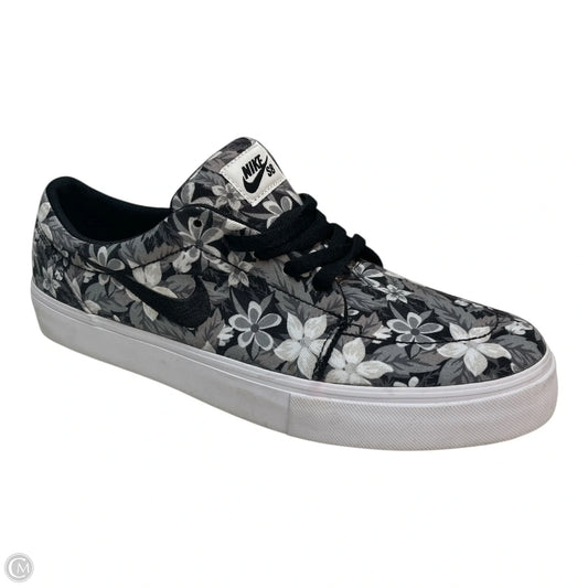 Shoes Sneakers By Nike In Black & White, Size: 9.5