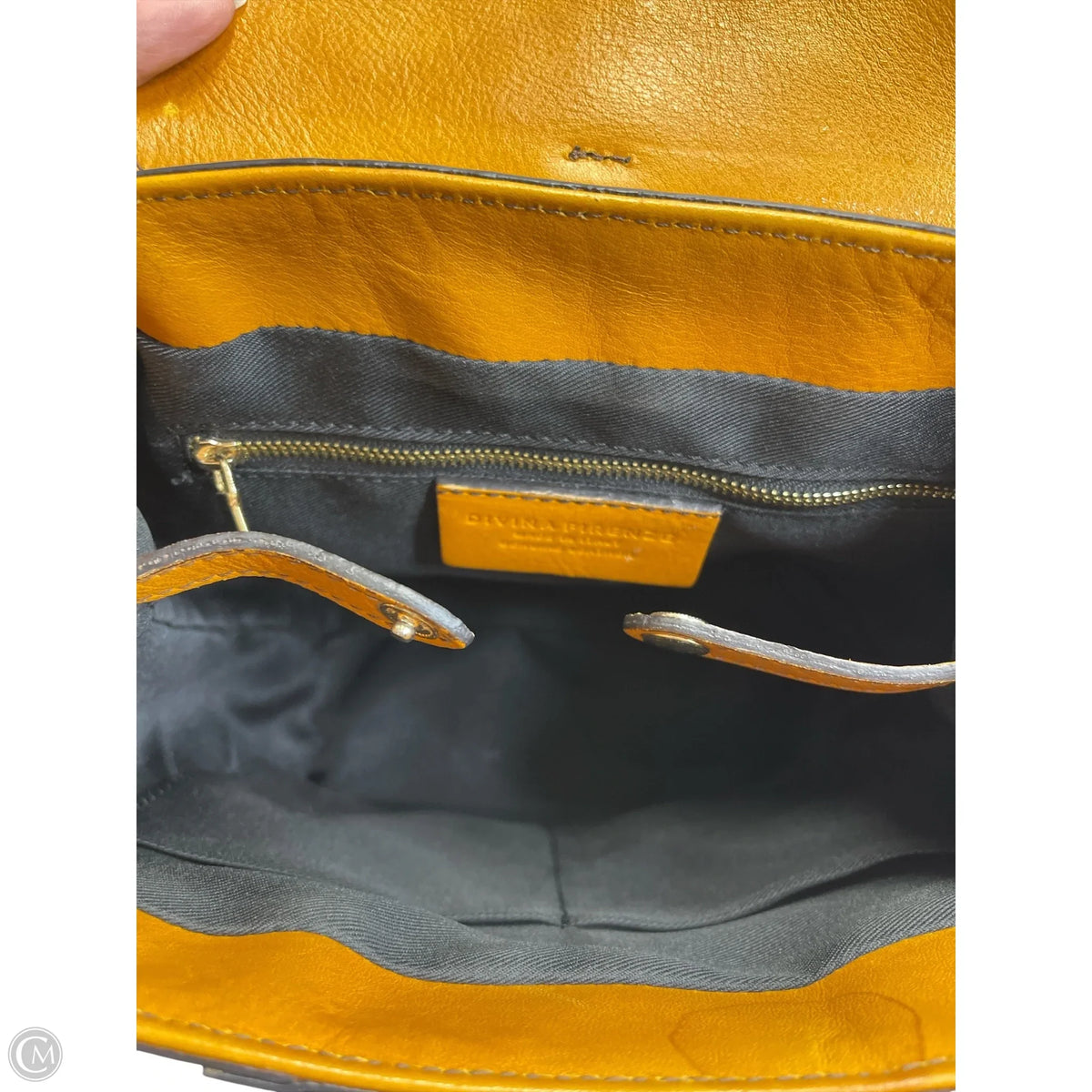 Backpack Leather By Divina Firenze, Size: Small