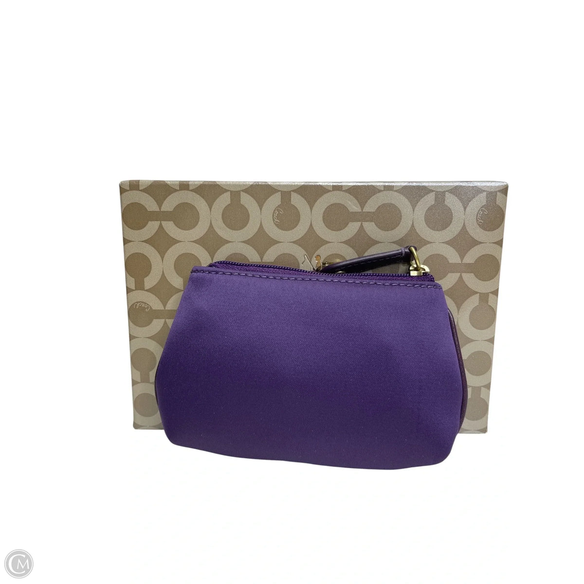 Coin Purse Designer By Coach, Size: Small