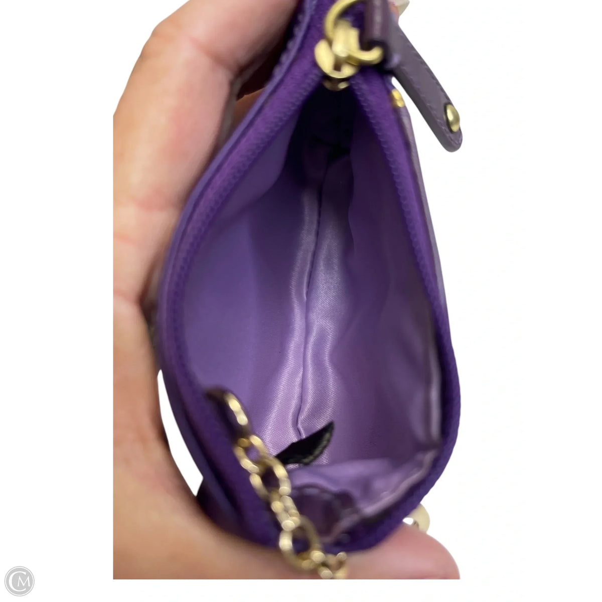 Coin Purse Designer By Coach, Size: Small
