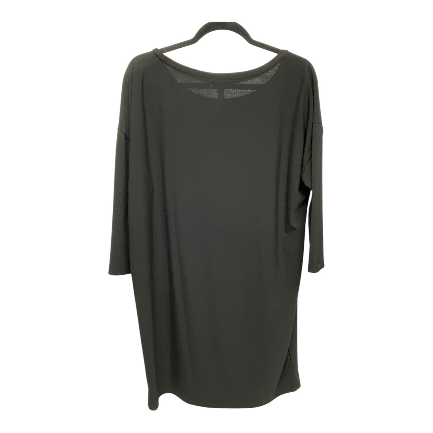 Tunic 3/4 Sleeve By Leith In Black, Size: M