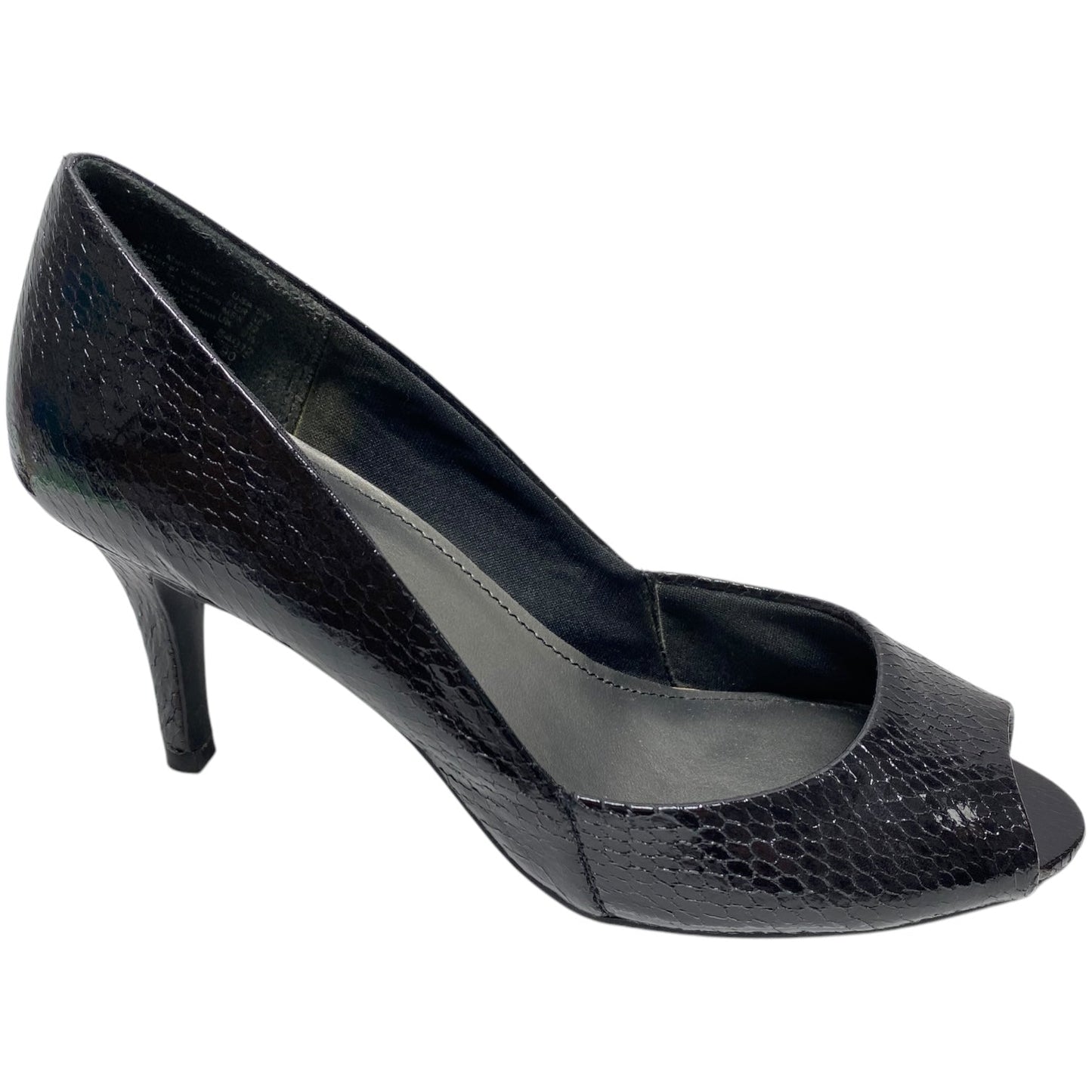 Shoes Heels Stiletto By Fioni In Black, Size: 5