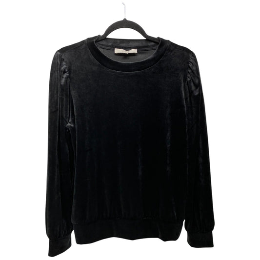 Top Long Sleeve By Loft In Black, Size: M