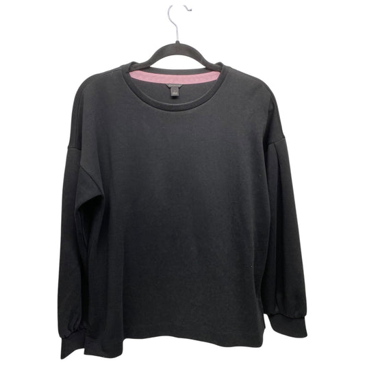 Top Long Sleeve By Ann Taylor In Black, Size: L