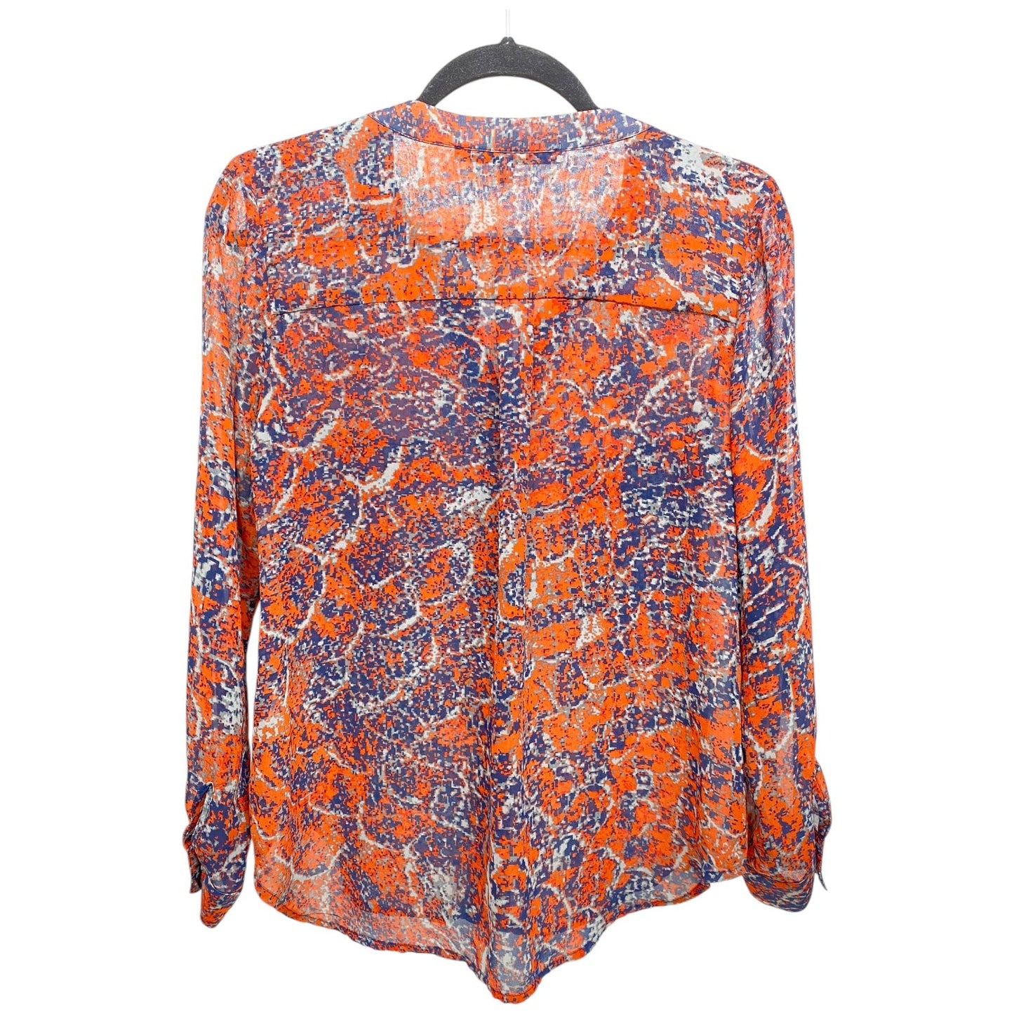 Blouse Long Sleeve By Collective Concepts In Multi-colored, Size: Sp