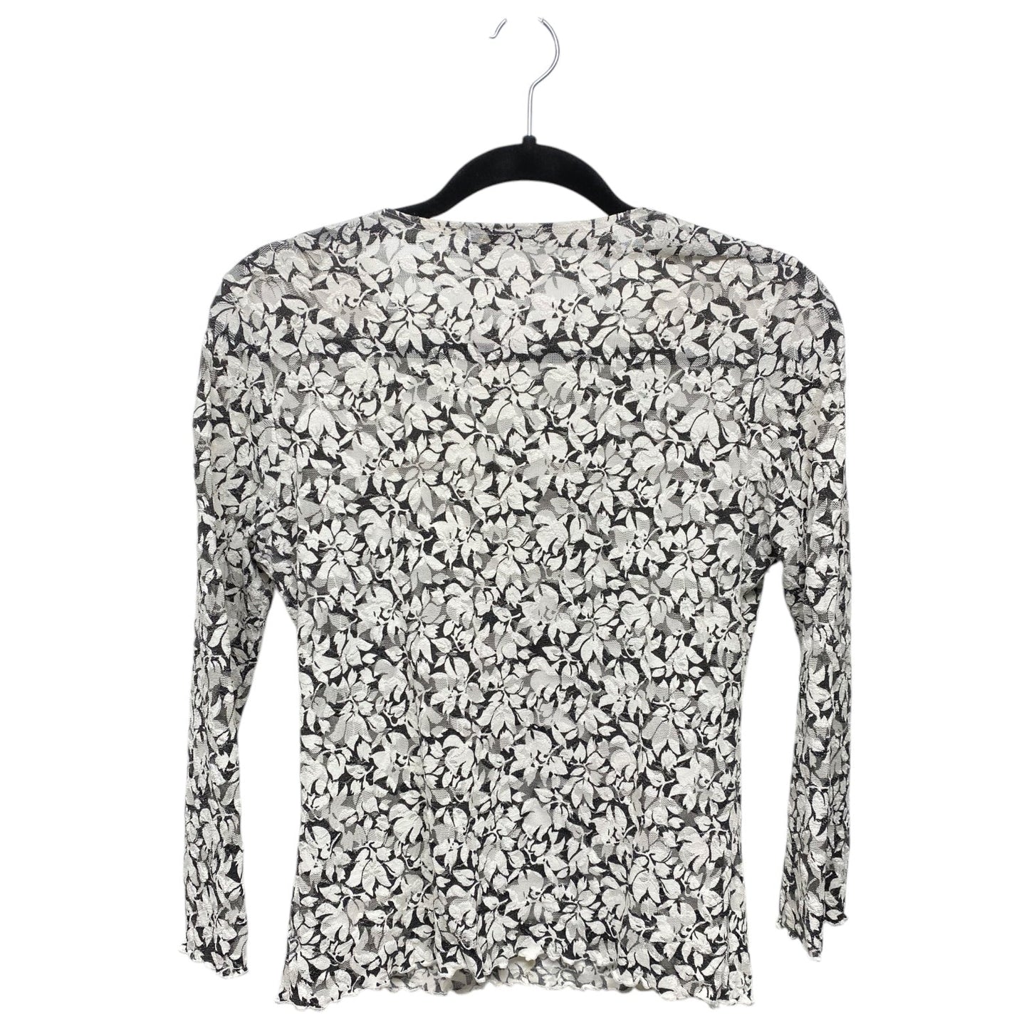 Top Long Sleeve By Jaipur In Floral Print, Size: S