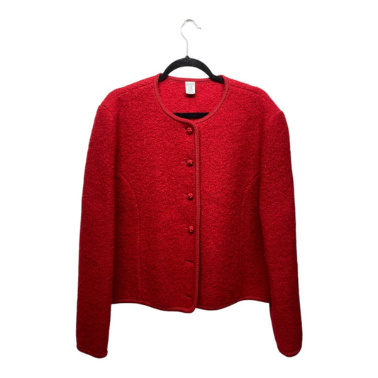 Jacket Other By Lands End In Red, Size: 1x