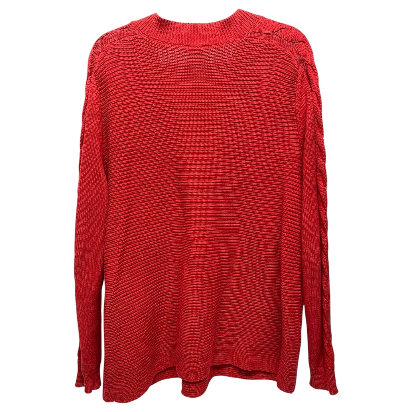 Sweater By Cabi In Red, Size: M