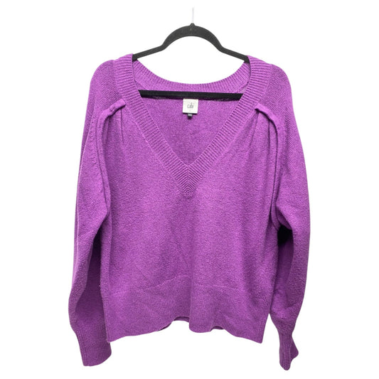 Sweater By Cabi In Purple, Size: S