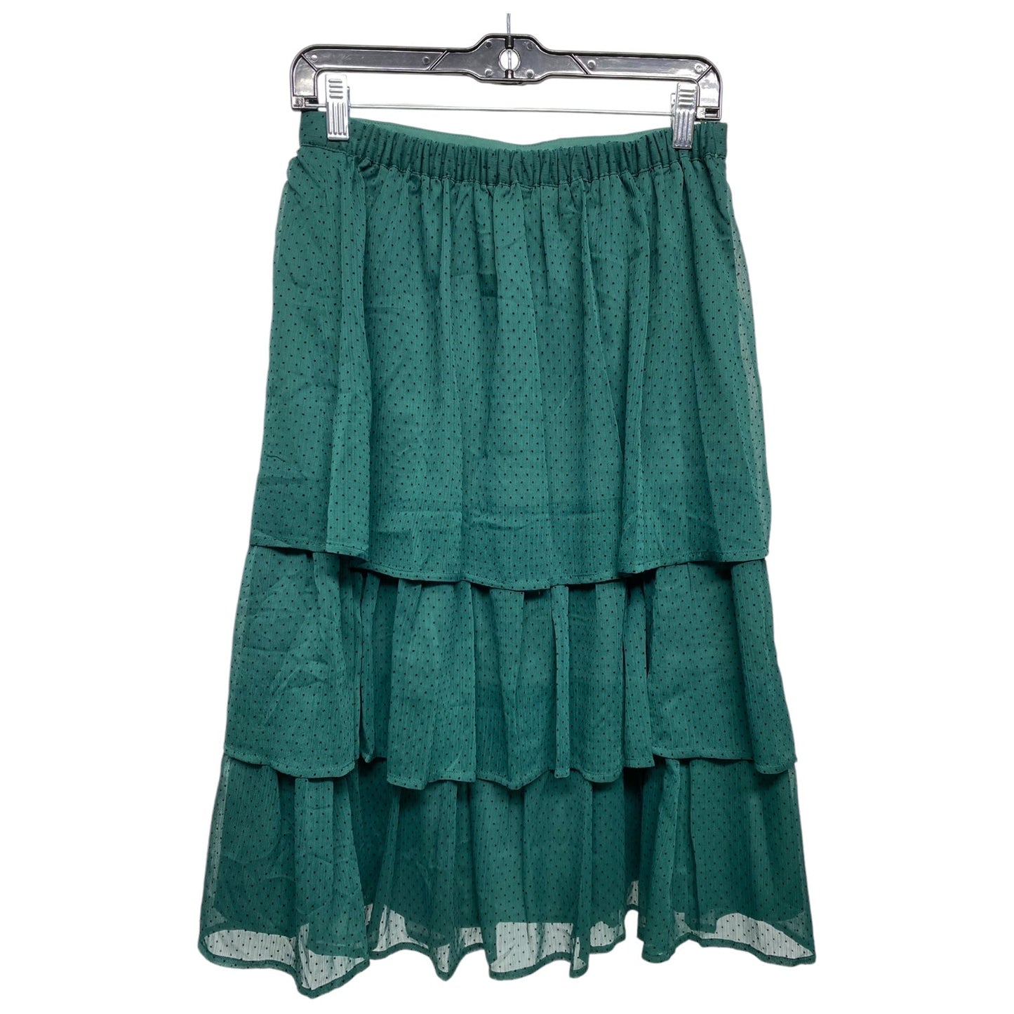 Skirt Midi By J. Crew In Green, Size: S