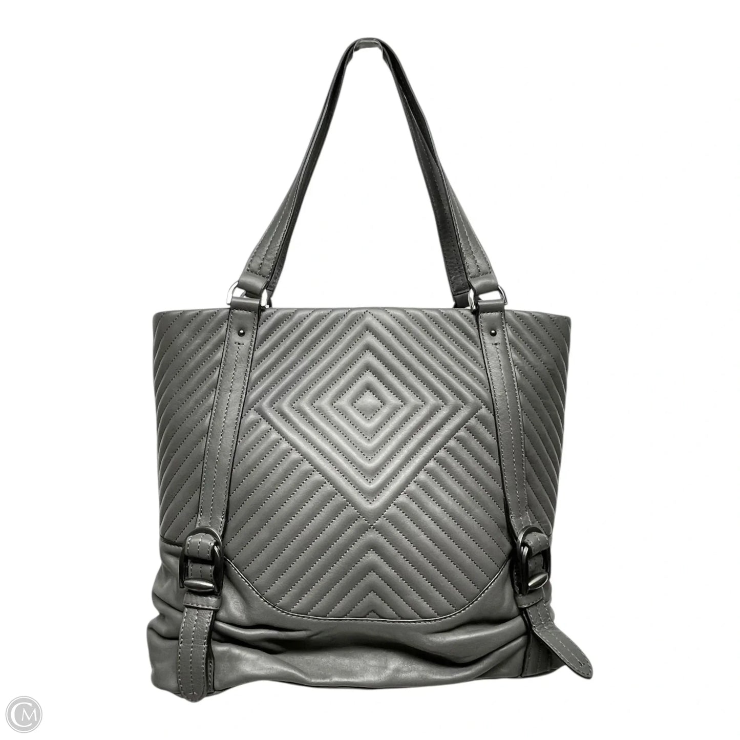 Handbag Leather By Vince Camuto, Size: Large