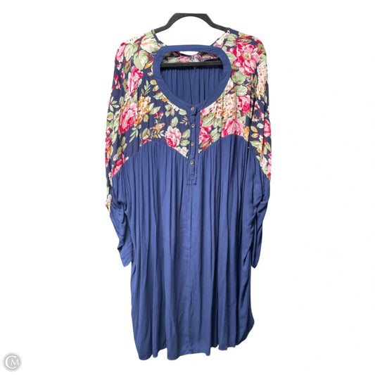 Dress Casual Short By Umgee In Floral Print, Size: S