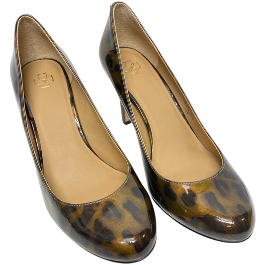 Shoes Heels Stiletto By Ann Taylor In Animal Print, Size: 7.5