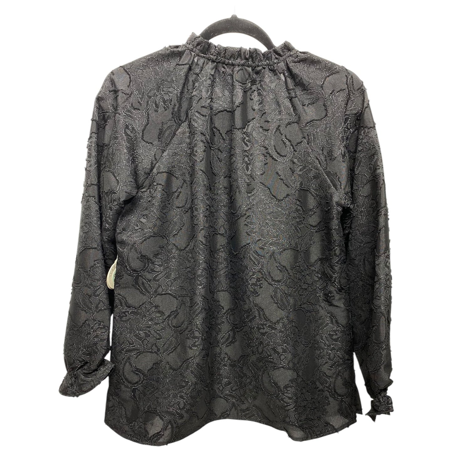 Top Long Sleeve By Spartina In Black, Size: S