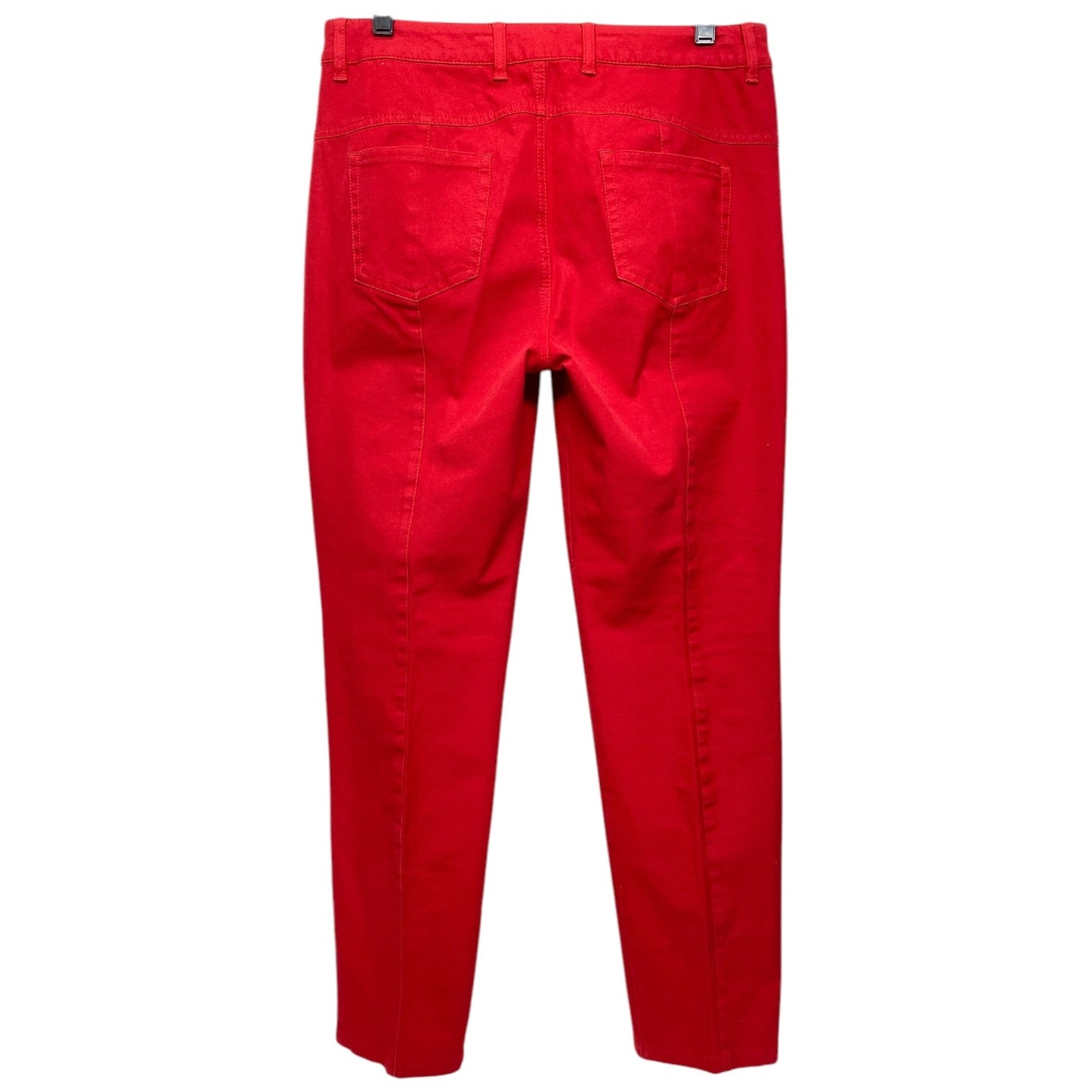 Pants Designer By Escada In Red, Size: M