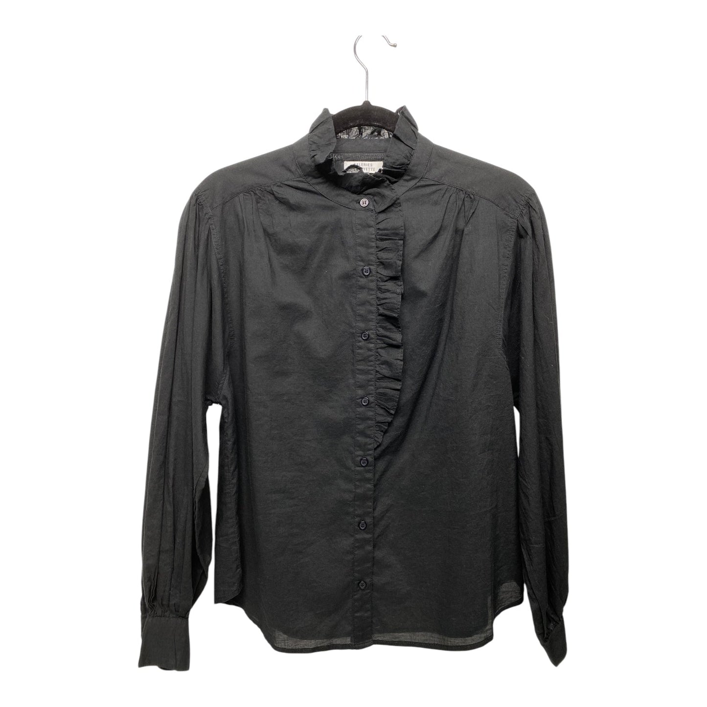 Top Long Sleeve By Clothes Mentor In Black, Size: M