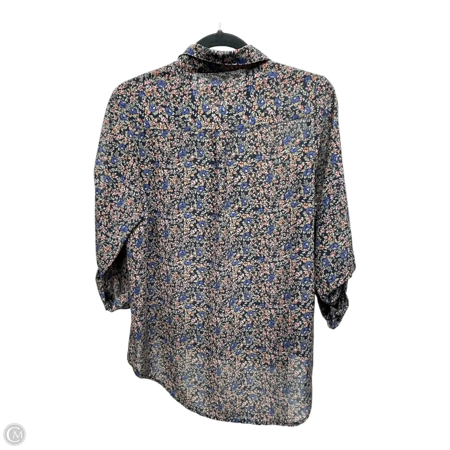 Top 3/4 Sleeve By Cotton On In Floral Print, Size: S