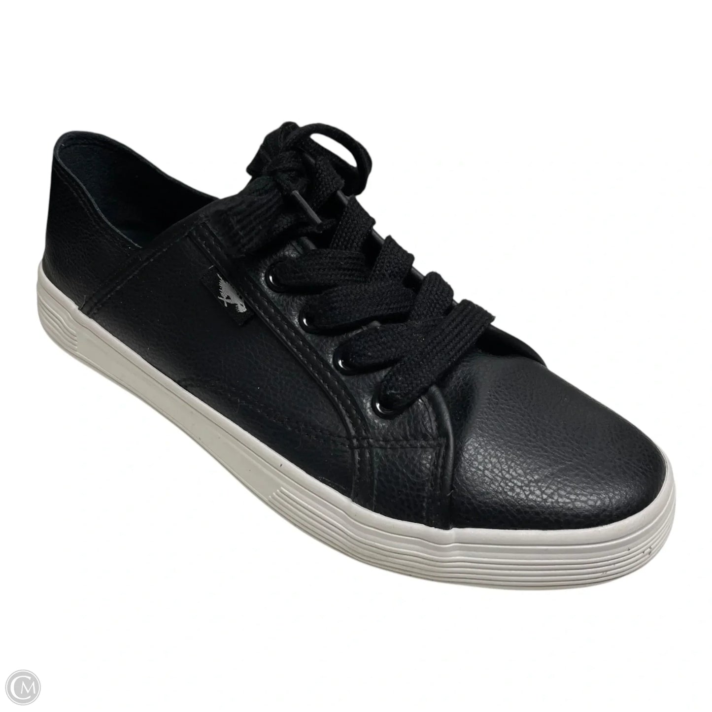 Shoes Sneakers By Clothes Mentor In Black & White, Size: 6.5