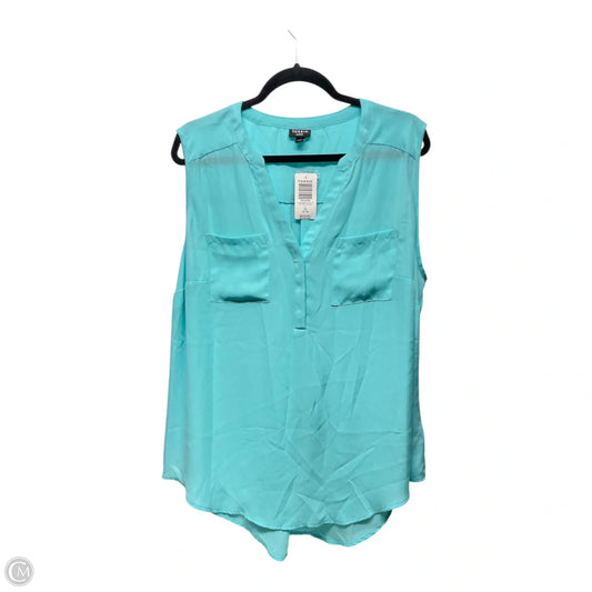 Top Sleeveless By Torrid In Blue, Size: 1x