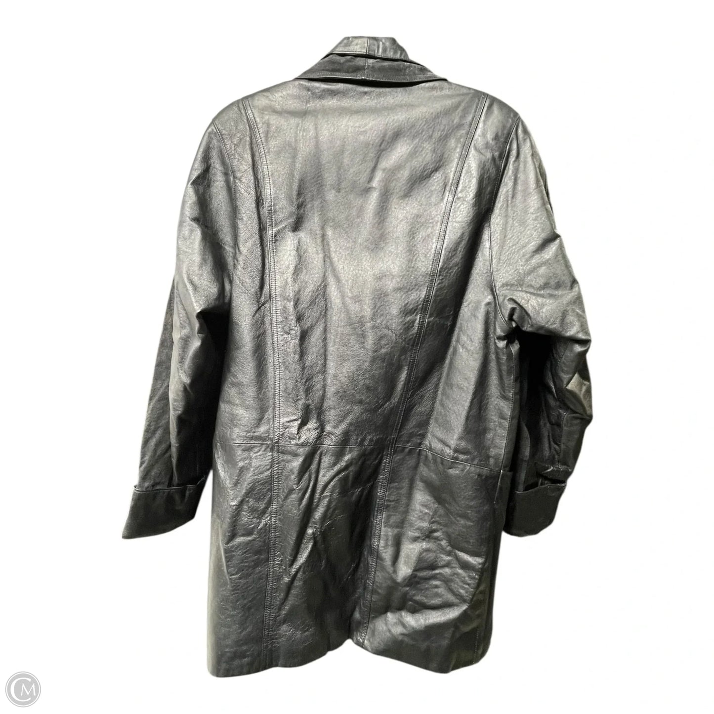 Jacket Leather By MARGO’S In Black, Size: S