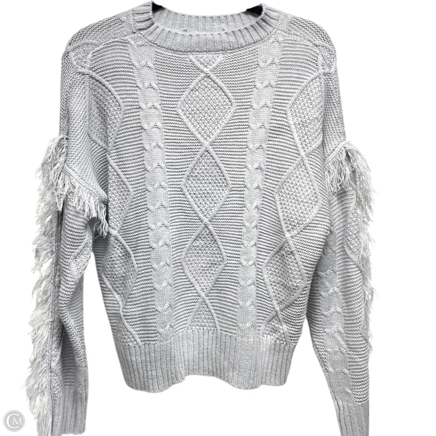 Sweater By Simply Southern In Grey, Size: S