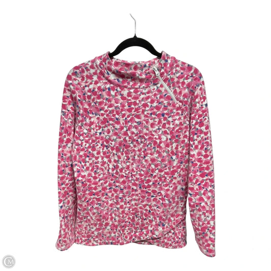 Sweatshirt Collar By Talbots In Pink, Size: M