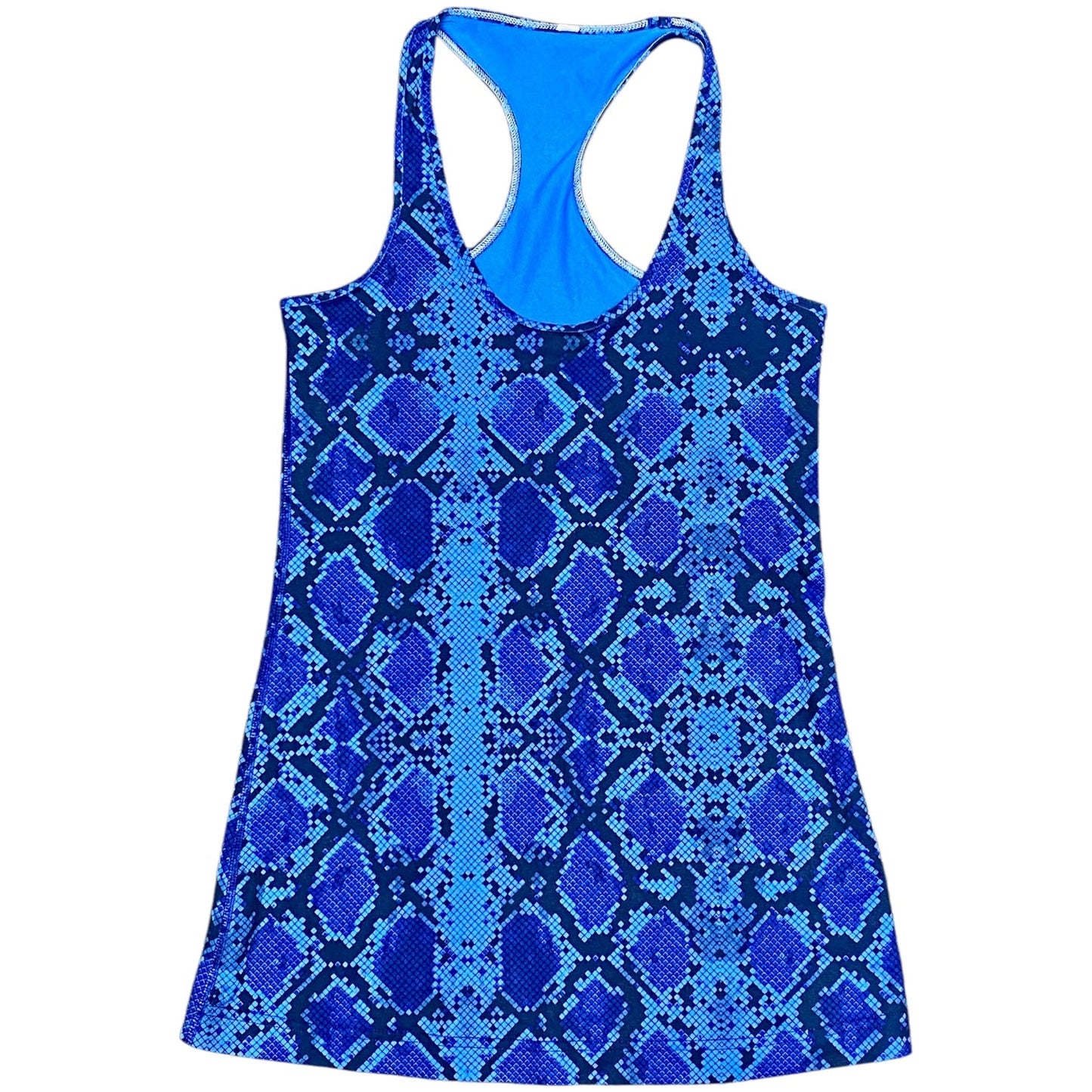 Athletic Tank Top By Lululemon In Blue, Size: M