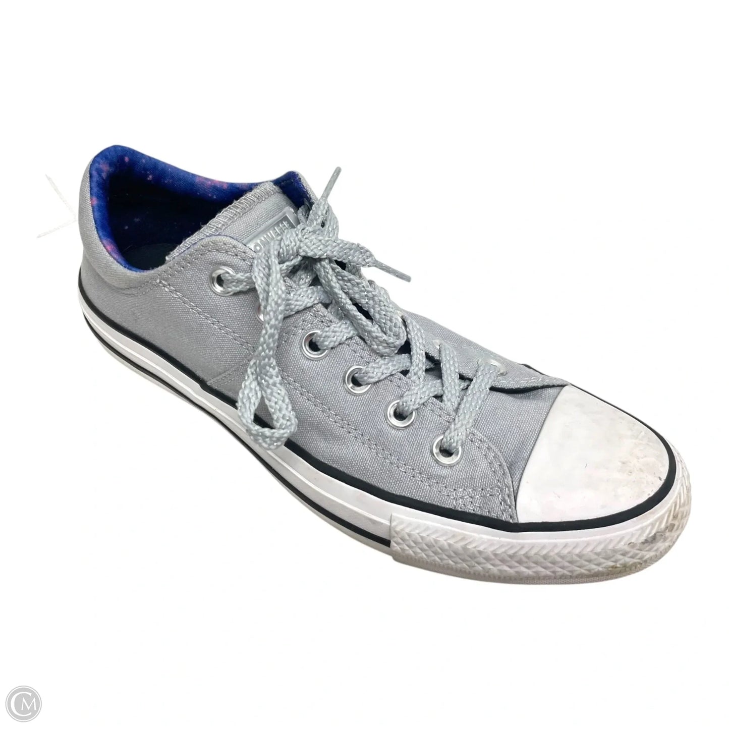 Shoes Sneakers By Converse In Silver, Size: 8