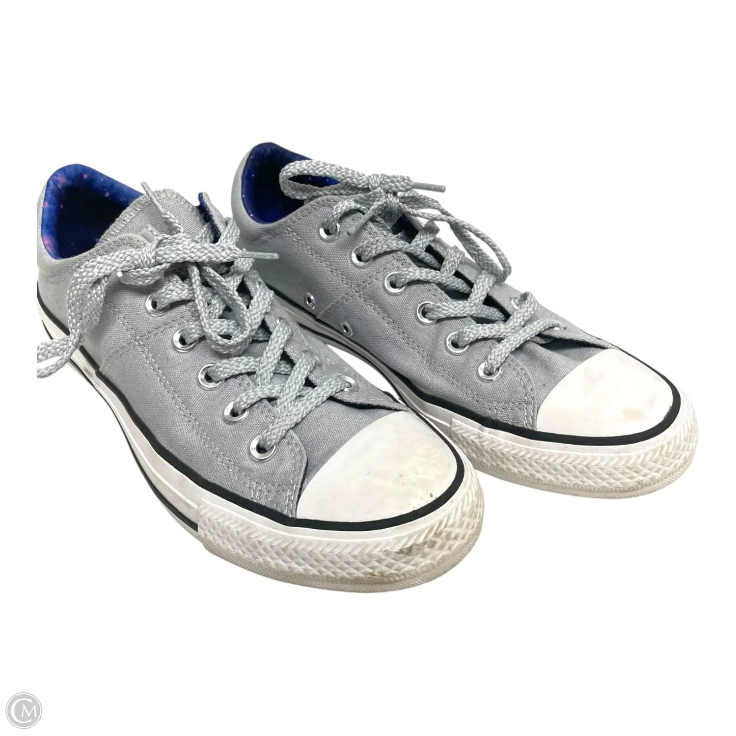Shoes Sneakers By Converse In Silver, Size: 8