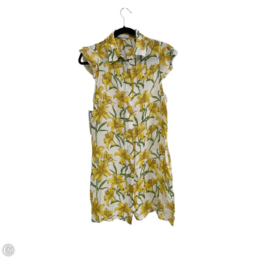 Dress Designer By Alice + Olivia In Floral Print, Size: Sp