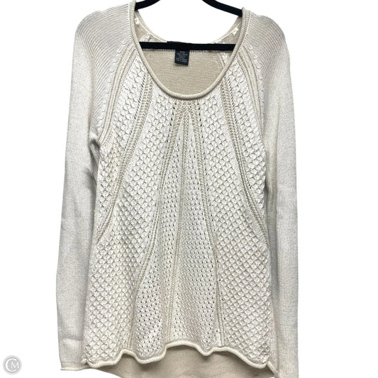 Sweater By Calvin Klein In Cream, Size: Sp