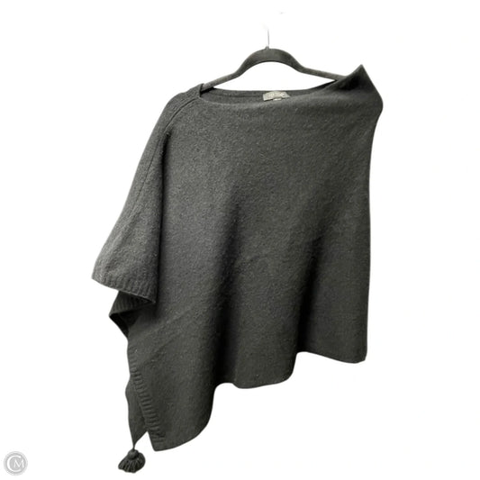 Poncho By Ann Taylor In Black, Size: Osfm