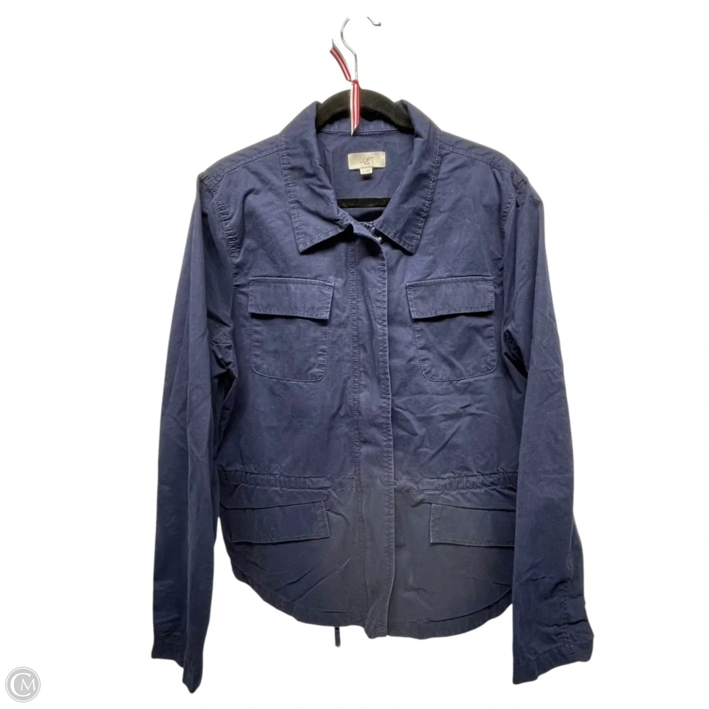 Jacket Other By Loft In Blue, Size: Xl