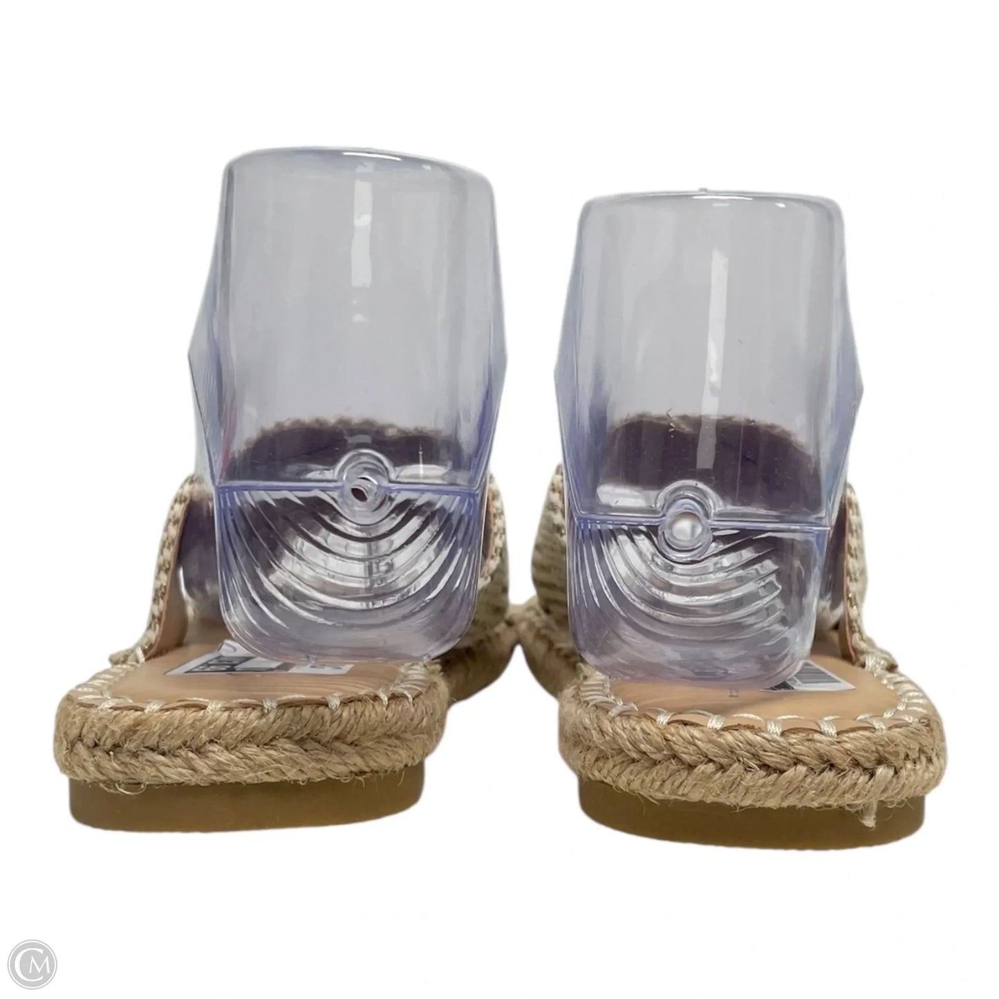 Sandals Flats By Just Fab In Tan, Size: 7