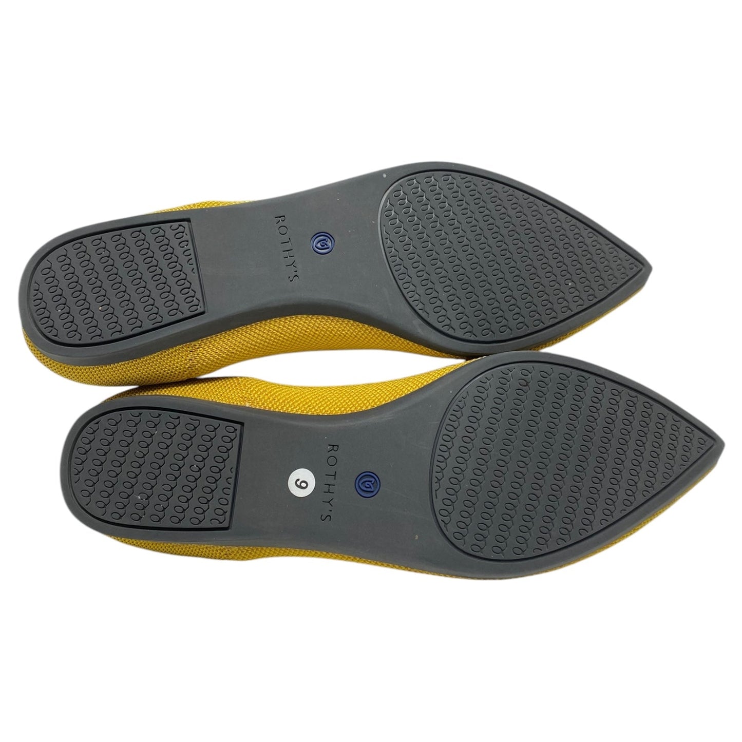 Shoes Flats By Rothys In Yellow, Size: 9