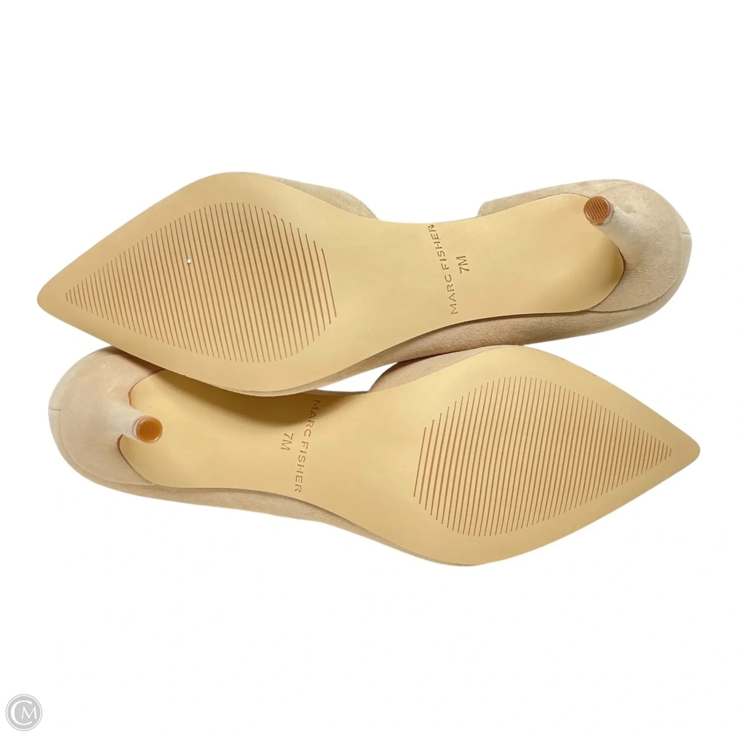 Shoes Heels Stiletto By Marc Fisher In Tan, Size: 7