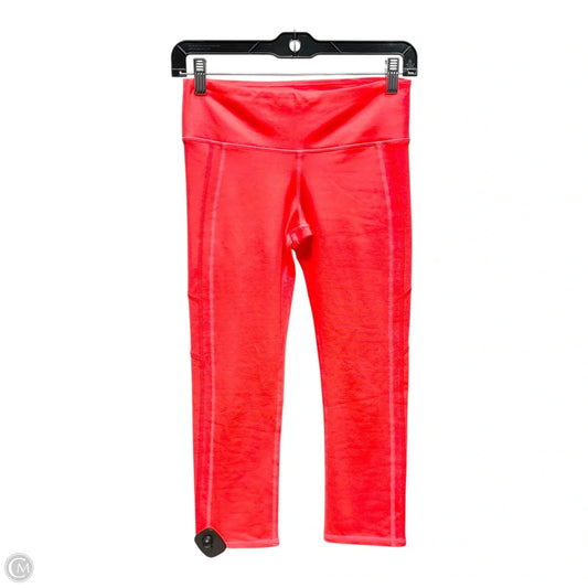 Athletic Leggings By Alo In Pink, Size: Xs