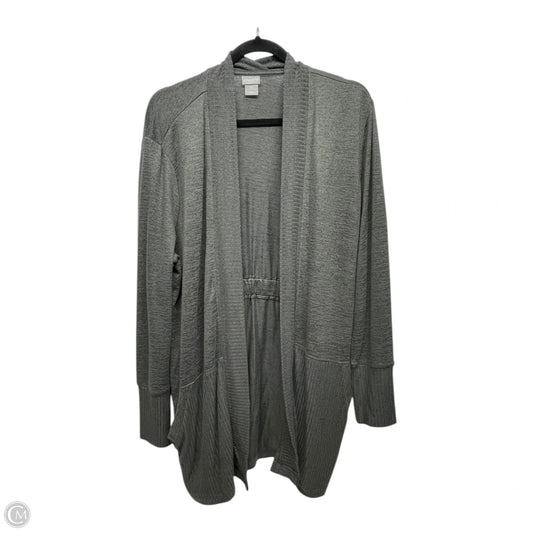 Cardigan By Zenergy By Chicos In Green, Size: L