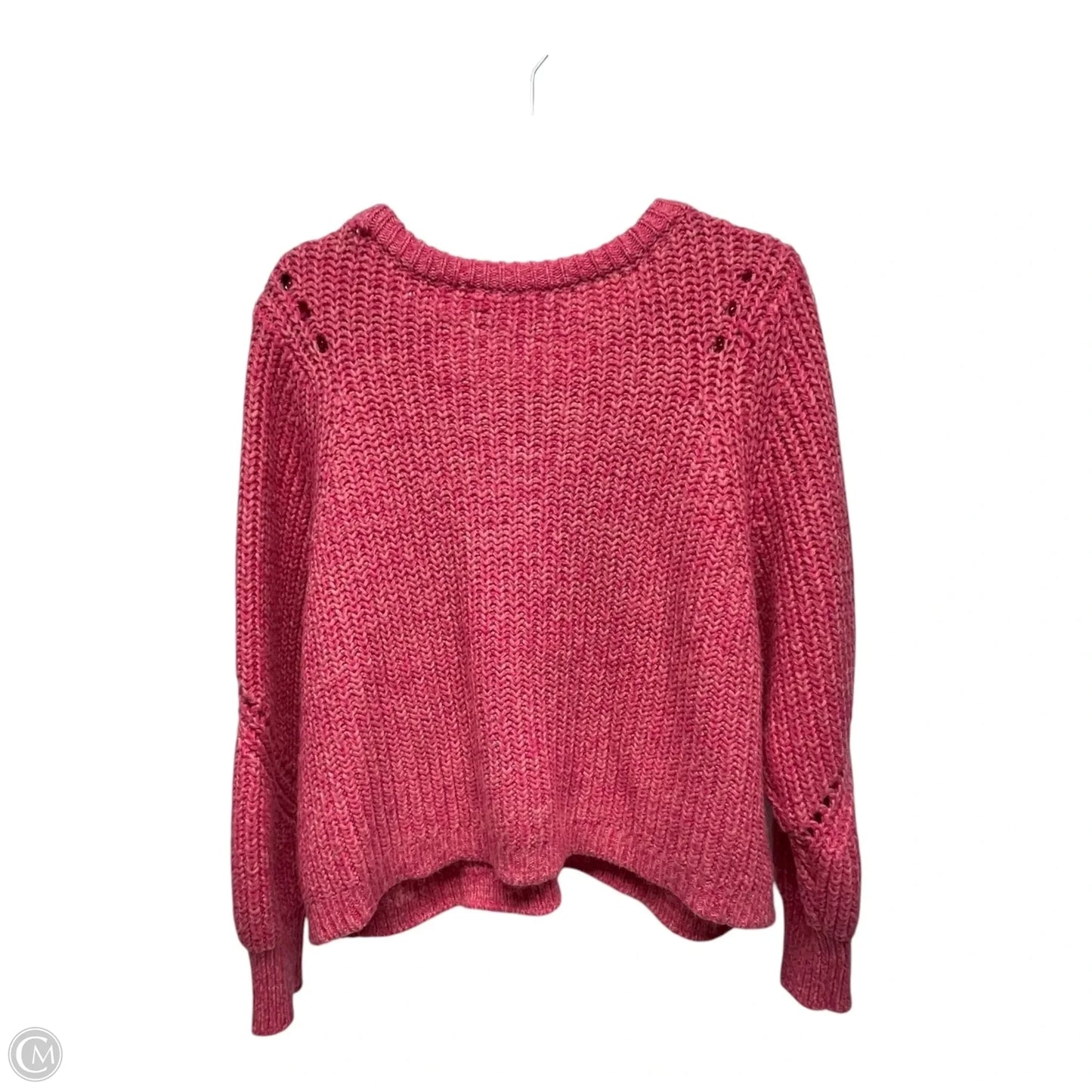Sweater By Loft In Pink, Size: L