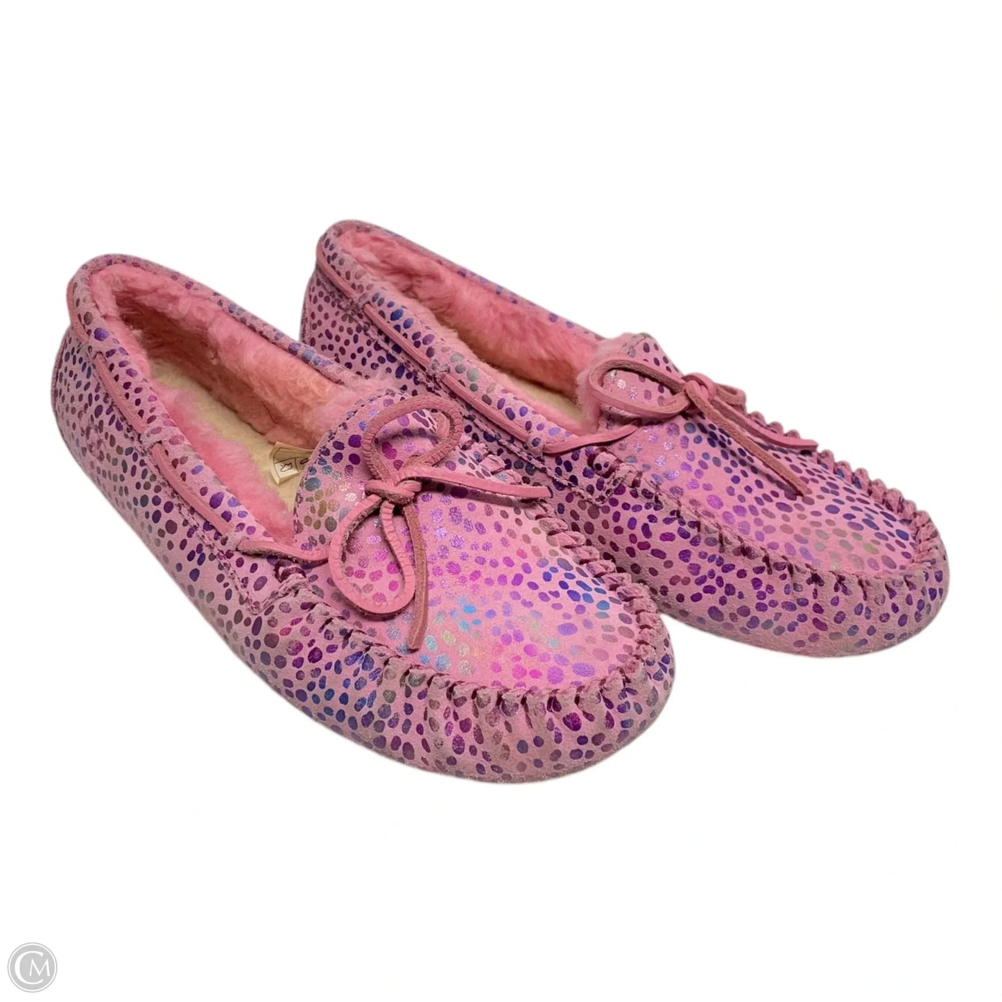 Shoes Designer By Ugg In Pink, Size: 5
